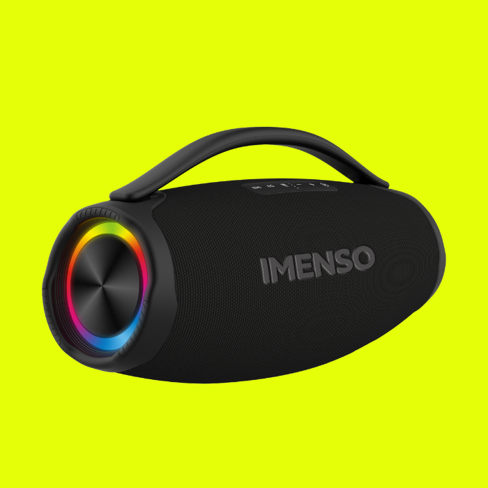 Caixa De Som Imenso IMS-X69 60W 6000mAh Bluetooth c/ 2 Microfones - Imagem 3